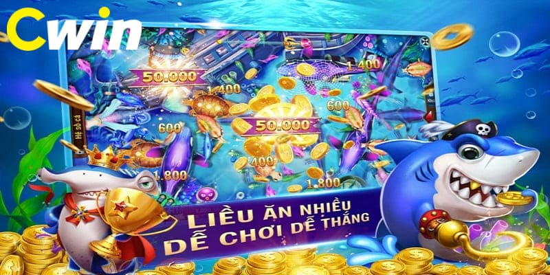 Bắn cá đổi thẻ cung cấp đa dạng vũ khí cho game thủ